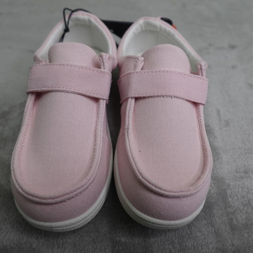 Wonder Nation Toddler Girl Moc Toe Shoes Pink Size 11 - Picture 2 of 10